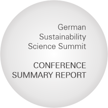 German Sustainability Science Summit - Conference Summary Report